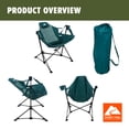 thumbnail image 5 of Ozark Trail Swing Hammock Chair with Built-in Pillow, Green, 5 of 10