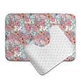 thumbnail image 6 of Xecao Cartoon Hearts 2-Piece Vintage Seamless Anti-Skid Mat Set, featuring a stylish pattern for a safe and elegant toilet rug experience, 6 of 6