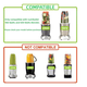 thumbnail image 2 of 32oz Vasos Para Nutribullet Licuadora Nb600w/900w, 2 of 3