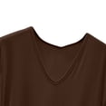 thumbnail image 4 of RQYYD Womens Pajamas Set Short Sleeve Top and Wide Leg Pants Sleepwear Soft Loungewear Pjs Sets for Women, 4 of 5
