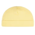 thumbnail image 3 of Gerber Gorro Algodón Orgánico Recién Nacido Pack 4 Suaves Colores Gris Amarillo, 3 of 5
