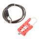 thumbnail image 2 of Bloqueo de cable ajustable, bloqueo de cable de etiquetado Bloqueo de cable ajustable Bloqueo de cerrojo Bloqueo de cable de etiquetado Funcionalidad versátil, 2 of 8