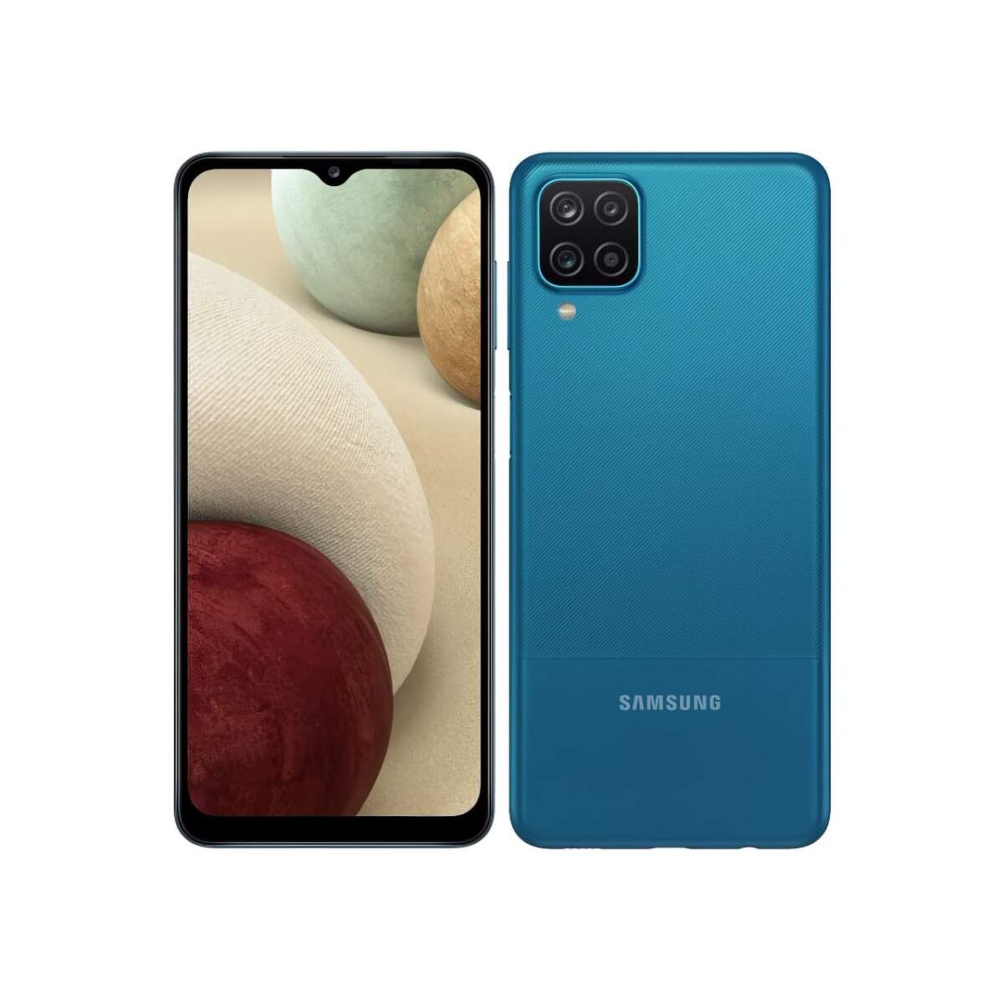 Samsung Galaxy A12 Sm A125m Ds 4g Lte 64gb 4gb Ram Unlocked Smartphone Blue Walmart Canada
