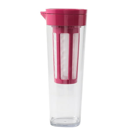 

UDIYO Water Bottle 1.1L Tea Infuser Cup Heat-resistant Leakproof Widely Applied Plastic Water Bottle with Tea Infuser Filter for Beverage