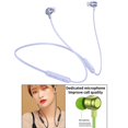 thumbnail image 1 of Auriculares inalámbricos 5, cuello colgante, micrófono incorporado, auriculares estéreo, banda para el cuello de doble canal, entrenami Púrpura, 1 of 10