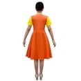 thumbnail image 4 of Spirit Halloween Squid Game Kids Squid Game Guard Costume | Officially Licensed | Group Costume | TV and Movie Costume Hot Pink 145, 4 of 8