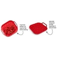 thumbnail image 4 of Bandeja de silicona Air Fryer, accesorio para ollas instantáneas, color rojo, 4 of 5