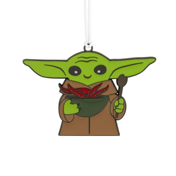 Hallmark Christmas Ornament (Star Wars: The Mandalorian Grogu, Metal), 1 count