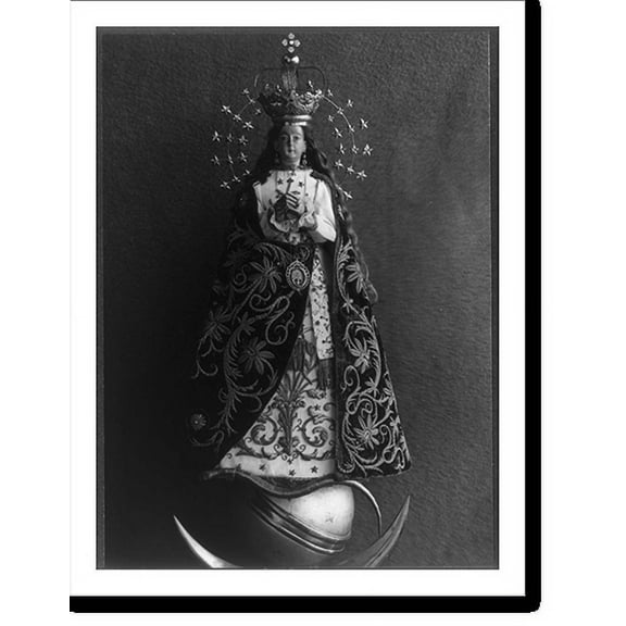 Historic Print, Miraculous Virgin of Caacupe, 16" x 20"