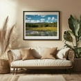 thumbnail image 3 of Pond in Baxter 01 - Millinocket Maine Photography Black Framed Wall Art Print 24 x 36 inches, 3 of 4