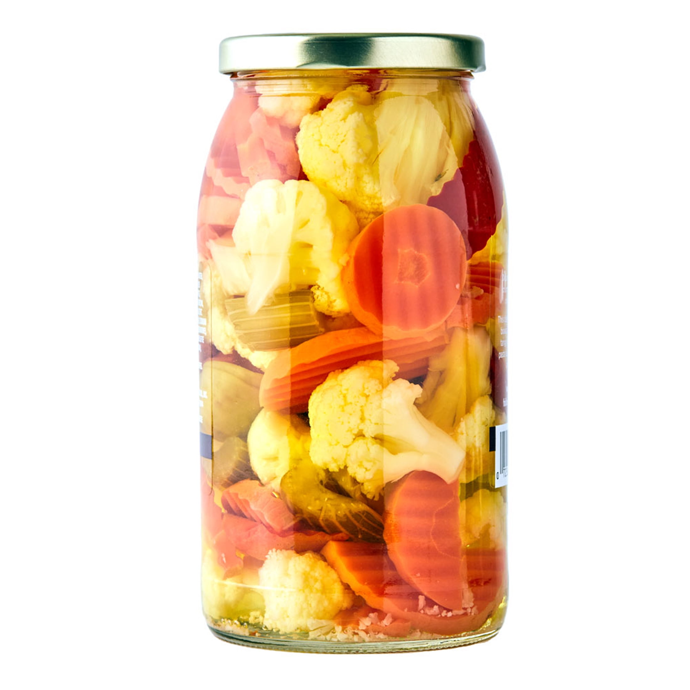 (3 pack) DeLallo Mild Giardiniera Pickled Mixed Vegetables, Gluten-Free, Non-GMO,  25.5 oz Jar
