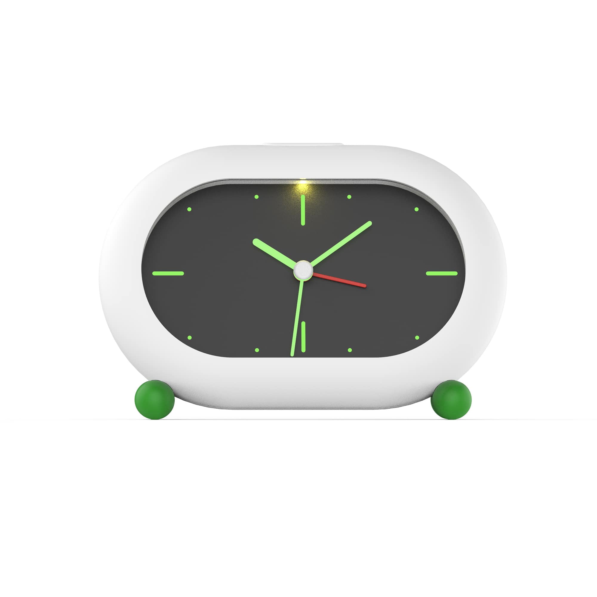 Core Innovations Retro Style Alarm Clock with Bluetooth Speaker