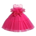 thumbnail image 2 of Coerni Girl's Wedding Parties Dress | Toddler Baby Tulle Tutu Birthday Princess Dresses Formal Bridesmaid Pageant Prom Gown, 2 of 8
