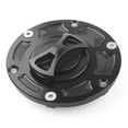 thumbnail image 2 of ZSWAL Fuel Gas Cap Oil Tank Cover Protector for Kawasaki Ninja 250R EX250 2008-2012, Ninja EX300 2013-2014 Black, 2 of 8