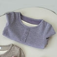 thumbnail image 4 of Cowsor Girls Fall Outfit Two-Piece Set, Soft Knit Top with Stretchy Pants, Autumn Fashion Clothes for Toddler Girls, 4 of 5