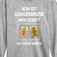 thumbnail image 3 of Instant Message - Gingerbread Men Cookie Sheets Christmas - Toddler & Youth Long Sleeve Graphic T-Shirt, 3 of 6