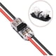 thumbnail image 2 of 10 x Conector LED de 2 pines Tira de ajuste a presión de 10 mm Terminal de cable eléctrico Lámpara de luz rápida Muebles de cocina para el hogar Baño, 2 of 3