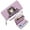 Purple, variant on Zipper Lady Credit Card Case Wallet Multiple Card Slots Wallet for Women Grumpy Cat Minimalist Design Disappointed Expression Perfect for Parties, Work & Casual Use, Soft Texture
