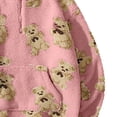 thumbnail image 3 of Pntutb moda mujer Casual felpa invierno cálido manga larga Plaide señoras tops sudaderas Pntutb Pntutb-6098, 3 of 3