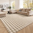 Buganda Area Rugs for Living Room, Soft Shaggy Rug for Bedroom , Non ...