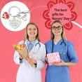 thumbnail image 5 of Female Nurse Gift Keychain Nurse Appreciation Nurses Day Week Gift Accessories Nursing School Graduation Gifts, 5 of 7