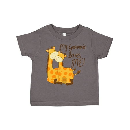 

Inktastic My Grammie Loves Me! Gift Toddler Boy or Toddler Girl T-Shirt