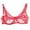 B265 Red Clearance Bras under $5, variant on Bras under $5! Cagogo Women's Sexy Lace Push Up Bra Sheer Balconette Underwire Unlined Comfortable Bras Eveyday Bras Mothers Day Gifts for Wife