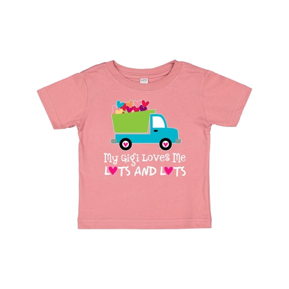 Inktastic Gigi Loves Me Grandchild Gift Boys Baby T-Shirt