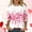 a28_White, variant on Vetsdori Womens 3/4 Sleeve T-Shirts Plus Size Valentine Blouses Summer Gifts for Girlfriend Casual,Crew Neck Cute Tops for Junior Graphic