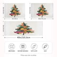 thumbnail image 4 of Iauyy 20x40in Silk-Smooth Satin Pillowcase, Gentle on Hair and Skin, Luxuriously Soft Pillowcase with Envelope Closure, Wrinkle Fade Simple Shaped Christmas Tree, 4 of 9