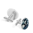 thumbnail image 3 of Penguin Elegant Stainless Steel Cufflinks Set for Men, for Formal Attire, Ideal for Business Meetings and Weddings, 3 of 6