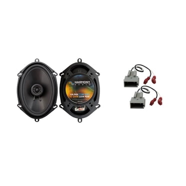 Harmony Audio Compatible with 2001 Dodge Dakota HA-R5 New Rear Side Panel Replacement Speaker Pair Harmony Audio Compatible with 2001 Dodge Dakota HA-R5 New Rear Side Panel Replacement Speaker Pair