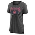 thumbnail image 2 of Women's Gray Detroit Pistons Selection Tri-Blend T-Shirt, 2 of 3