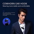 thumbnail image 3 of Auriculares Bluetooth Xmenha retráctiles individuales con micrófono, 3 of 7