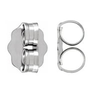 14k White Gold Replacement Push Backings