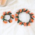thumbnail image 4 of 6 anillos para velas navideñas de 3,1 pulgadas, mini portavelas con bayas, anillos para servilletas navideñas, pequeñas coronas para velas de pilar, decoración de mesa navideña, 4 of 7