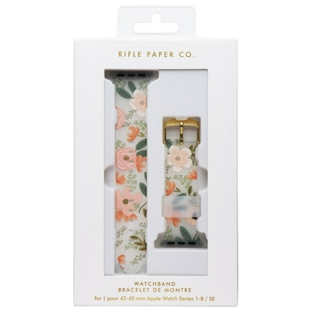 Rifle Paper Co. Watch Band 42-45mm for Watch Series 1-8/SE - Wild Flowers