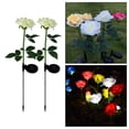 thumbnail image 3 of Lámparas solares multicolor con luz rosa, impermeables, para patio, césped o jardín. champán, 3 of 9