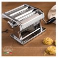 thumbnail image 2 of DaiZuY Made in Italy Ampia 150 Classic Manual Pasta Machine, Chrome Steel. Makes Lasagne, Fettuccine & Tagliolini, 2 of 7