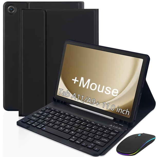 Funda con Teclado XCHYTECHER para Samsung Galaxy Tab A9/A11 11"