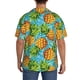 thumbnail image 3 of Fotbe Pineapple Camisa Estampada de Manga Corta para Hombre, Casual de Verano, Estilo Playero, Sin Arrugas-Large, 3 of 5