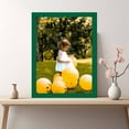 thumbnail image 6 of Green Picture Frame Modern Flat Custom Framing Popular Sizes, 6 of 6