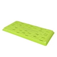 thumbnail image 2 of SUNPACK 10” x 20” Heavy Duty Shallow Plastic Seed Starting Tray, Lime Green, 1" - Lined with Drainage Holes for Excess Water, Ideal for Greenhouses or Indoor Gardening, 2 of 3