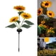 thumbnail image 3 of LED Girasol Luces solares Patio al aire libre Césped Jardín Patio Zulema Luces de girasoles, 3 of 8