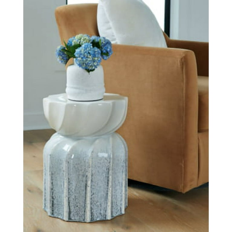 Michamere Stool - Gray/Taupe