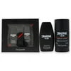 Drakkar Noir by Guy Laroche for Men - 2 Pc Gift Set 1oz EDT Spray, 2.6oz Alcohol-Free Deodorant
