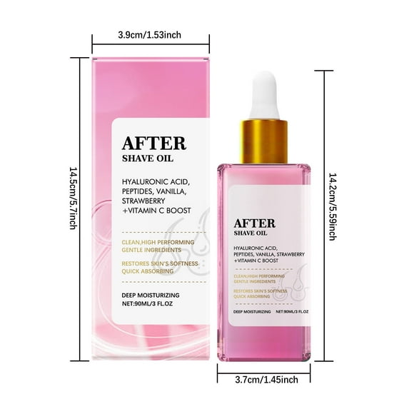 Aceite reparador para depilación y after-shave. Calma la piel eficazmente y restaura su suavidad con el uso continuo. 90 ml. Cuidado de la piel.
