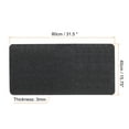 thumbnail image 2 of Uxcell 31x16" Desk Mat Protector, Dual Side Soft Smooth Mouse Pad Writing Mat, Dark Gray, 2 of 6