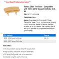thumbnail image 2 of Timing Chain Tensioner - Compatible with 2005 - 2012 Nissan Pathfinder 4.0L V6 2006 2007 2008 2009 2010 2011, 2 of 2