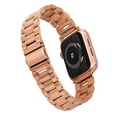 thumbnail image 3 of WITHit Rose Gold Link Band with Stainless Steel Fold Over Closure for 38/40/41mm Apple Watch, 3 of 6
